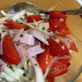 bamboo8810's cooksnap of when they made ✿焼きパプリカと生ハムのマリネ✿.