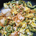 まりゆりひろこ's cooksnap of when they made やみつき♡ゴーヤとふわふわ卵のキムチ炒め.