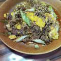 Coo1215's cooksnap of when they made 焼肉のタレで簡単豚肉と長ネギ卵の炒め物.