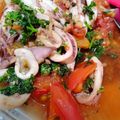 キャラメリぃ's cooksnap of when they made イカとトマトのオリーブオイル炒め.