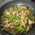 クックひかり！'s cooksnap of when they made 簡単❤豚肉と茄子とピーマンの味噌炒め.
