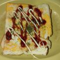 azuki1963's cooksnap of when they made 卵焼きトースト☆.