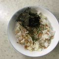 Ruriluru's cooksnap of when they made たくあん＆干しエビご飯.