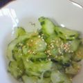 のじまさん's cooksnap of when they made きゅうりの生姜昆布茶和え.