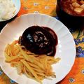 White☆Lily's cooksnap of when they made 簡単！デミグラス缶で！煮込みハンバーグ.