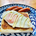 ねっちゃんっ's cooksnap of when they made ＊。目玉焼きトースト＠ソース。＊.