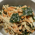 ゆみらんたん's cooksnap of when they made エノキとわかめのゴマドレサラダ.
