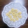 Alma897's cooksnap of when they made サラダ油と卵白の絞り出しクッキー.