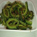 クックZD0Y8X☆'s cooksnap of when they made ゴーヤのおかかポン酢炒め.
