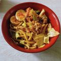 柊＿＿'s cooksnap of when they made 旨辛サラダうどん＊韓国料理＊.