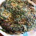 珍獣使い's cooksnap of when they made ニラだけ簡単チヂミ.