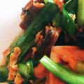 Nazomin's cooksnap of when they made ♔ウナギと豆腐のニラ卵とじ♔.