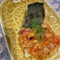 Faiza's cooksnap of when they made さわらソテー☆ハーブトマトソース.