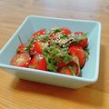 へめへめくこひ＠'s cooksnap of when they made 即席◉トマトと大葉のさっぱり鰹節サラダ◉.