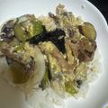 kona8's cooksnap of when they made 茄子の玉とじ丼.