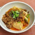 島子☆'s cooksnap of when they made キムチ肉豆腐.