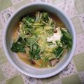 クックRY4HEM☆'s cooksnap of when they made 簡単水菜のたまごとじ.