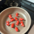 Hanachan13's cooksnap of when they made *ウインナー１本でタコさんとカニさん*.