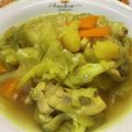 半熟王子's cooksnap of when they made カレー鍋　とり金佐藤を再現.