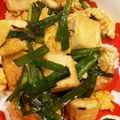 パッシーユ's cooksnap of when they made 簡単♪にらたま(豆腐チャンプルー風).