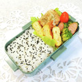 ＊naｰno＊'s cooksnap of when they made お弁当の仕切りレタスをおいしく！.