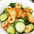 ♪ミチル♪'s cooksnap of when they made 爆速でできる♪胡瓜とキムチの和え物.