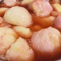 なちゅcafe's cooksnap of when they made つるんとキレイ♡桃のコンポート.