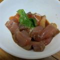 まーく71's cooksnap of when they made お刺身の漬け☆.