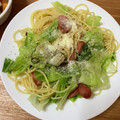 クック49L4Ho☆'s cooksnap of when they made 簡単！キャベツとウインナーのパスタ.
