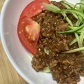 きゃっしィ～'s cooksnap of when they made 子供も大好き、辛くないジャージャー麺.