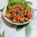 KBBキッチン☆'s cooksnap of when they made うちの味♤ミートボールで作るトマトサラダ.