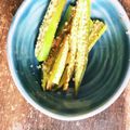 いっちゃん1106's cooksnap of when they made 簡単めちゃ美味☆トースターで焼きオクラ♪.