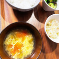 ☆あさ's cooksnap of when they made トマトと卵のとろ～りスープ♪.