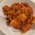 みどぐりーん's cooksnap of when they made 鶏むね肉のトマトクリーム煮.