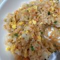 あやちん０５２１'s cooksnap of when they made 簡単！鮭フレでバター醤油チャーハン.