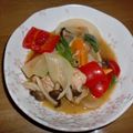 smile‐ELMO's cooksnap of when they made 豚と夏野菜のカラフル中華炒め.