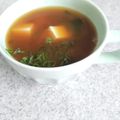 ぱふ's cooksnap of when they made ☆ 豆腐とわかめのお味噌汁☆.