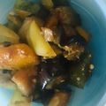 ぴちた☆'s cooksnap of when they made ナスとピーマンとカボチャのニンニク醤油炒.