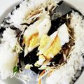 ダリア☆'s cooksnap of when they made おにぎらず★ごま昆布+ゆで卵.