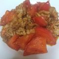 クックEDF90B☆'s cooksnap of when they made 豚肉とトマトのピリ辛炒め.
