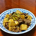 クックU1CR03☆'s cooksnap of when they made 長ねぎ入り肉豆腐。.