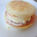 スタイリッシュママ's cooksnap of when they made 朝食、ランチに！イングリッシュマフィン♡.