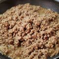 ｸﾏﾘｴ's cooksnap of when they made ★あると便利！麻ぁーな肉そぼろ★.