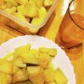 むむむん's cooksnap of when they made 一口サイズで美味しいメロンの切り方.
