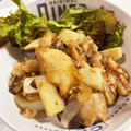 とんぺいおじさん's cooksnap of when they made さっぱり美味☆ブリとエリンギの黒酢炒め♪.