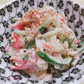 ÿuuka☆212's cooksnap of when they made カニかまときゅうりのマヨ和え.