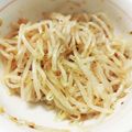 クックE662AA☆'s cooksnap of when they made レンジで簡単もやしのナムル.
