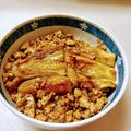 楽食いちばん's cooksnap of when they made 茄子の蒲焼丼.
