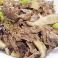 あや3069's cooksnap of when they made 牛肉とアスパラの粒マスタードマヨ炒め.
