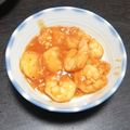 黒豆丸's cooksnap of when they made 簡単！レンジでエビチリ（お弁当用）.
